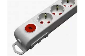 Mutlusan Rı-Tech 3lü Anahtarlı Topraklı Klemens Grup Priz  (001 175 320001 00 00)