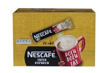 Nestle Nescafe 3ü1 Arada Sütlü Köpüklü 72 Adet 17,4gr 12584220