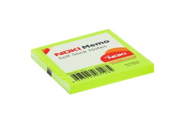 Noki Yapışkanlı Not Kağıdı 75x75 Yeşil 12211