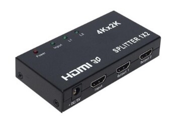 Nova NVC-HDSQP2 4K HDMI 1-2 Splitter 1 Giriş 2 Çıkış