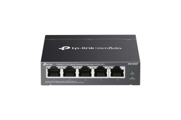 Omada Tp-Link DS105GP 5 Port 10-100-1000 Poe+ Switch Çelik Kasa Rack Mount