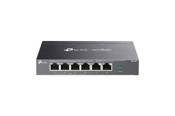 Omada Tp-Link DS106P 4 Port 10-100 Poe+ 2 Port 10-100 Mbps Uplink Switch Çelik Kasa Rack Mount