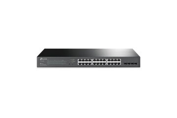 Omada Tp-Link TL-SG2428P 24 Port 10-100-1000 Poe+ Switch 4 Port SFP Çelik Kasa Rack Mount