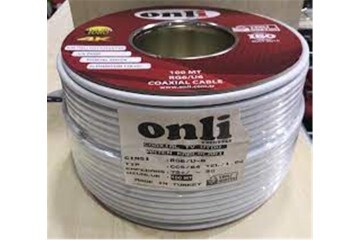 Onli ON-6403 RG6-U6 64 Tel 1,02 CCS-AL 100 metre Anten Uydu Kablosu