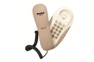 Penguen Krem Kablolu Duvar Telefonu