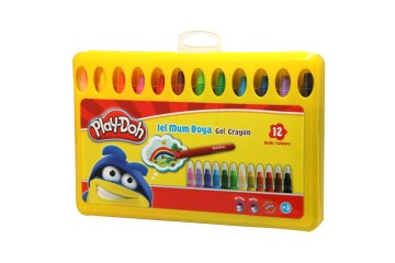 Play-Doh Jel Crayon 12 Renk PP Box PLAY-CR014