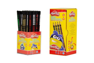 Play-Doh Kurşun Kalem Mat Üçgen 72 Li Stand PLAY-KK005