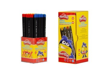 Play-Doh Kurşun Kalem Siyah Yuvarlak 72 Lİ PLAY-KK009