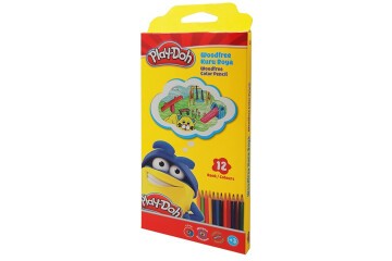 Play-Doh Kuru Boya Woodfree Altıgen 12 Li PLAY-KU029