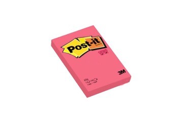 Post-it Yapışkanlı Not Kağıdı 100 YP 51x76 Melon Pembe 656