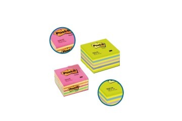 Post-it Yapışkanlı Not Kağıdı Küp Gökkuşağı 450 YP 76x76 Yeşil Tonları 2028-NB