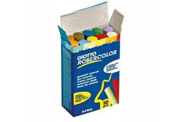 Robercolor Tebeşir Yuvarlak Tozsuz 10 LU Karışık Renk 5389 00