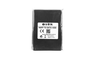 S-link NGFF TO SATA Harici 2.5 Siyah Hdd Kutusu