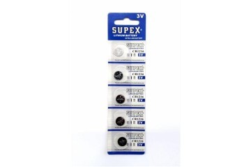 Supex CR1216-C5 3V Lityum Düğme Pil 5li Paket