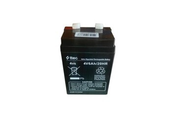 Ttec 4V 6Ah Bakımsız Kuru Akü Işıldak Fener Akü
