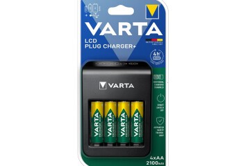 Varta Pil Şarj Aleti Şarjlı Lcd Plug Charger+ 57687