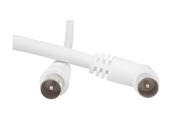 Vcom CV601R 10mt Analog Beyaz Tv Kablosu