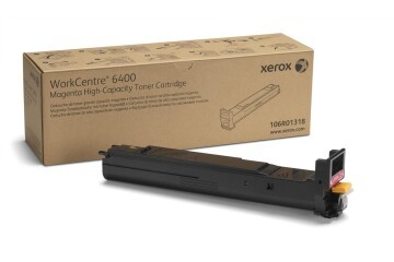 Xerox 106R01318 WorkCentre 6400 Yüksek Kapasite Magenta Kırmızı Toner 14.000 Sayfa