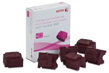 Xerox 108R01023 ColorQube 8900 Genuine Solid Ink Magenta Kırmızı 6 Stick