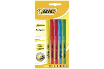 Bic Fosforlu Kalem 5 Li Blister Karışık 893133