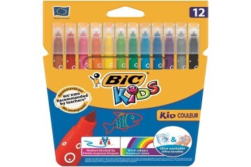 Bic Keçeli Boya Kalemi Kids Couleur Yıkanabilir 12 Renk 920293