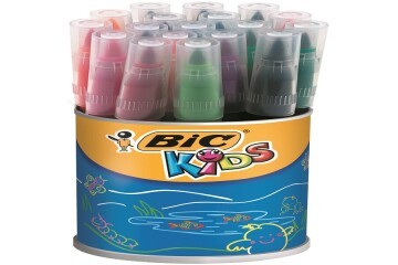 Bic Keçeli Boya Kalemi Visa Fırça Uç 18 Renk 828965