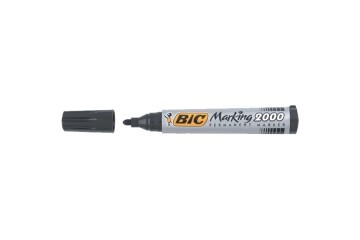 Bic Markör Permanent 1.7 MM Yuvarlak Uçlu Siyah 2000 09