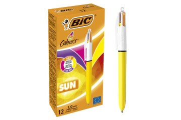 Bic Tükenmez Kalem 4 Colours Sun 12 Li