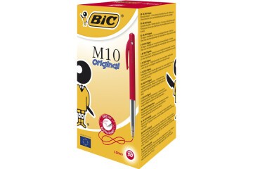 Bic Tükenmez Kalem M10 Basmalı 50 Li Kırmızı