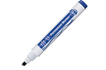 Bion Marker Permanent Kesik Uç Mavi 9177