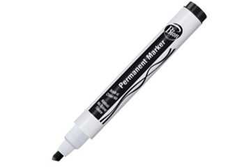 Bion Markör Permanent Kesik Uç Siyah 9177