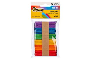 Brons Dil Çubuğu Renkli Mini BR-899