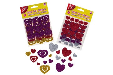 Bu-Bu Simli Eva Sticker 3 Parça 24 Lü Pvc BUBU00086