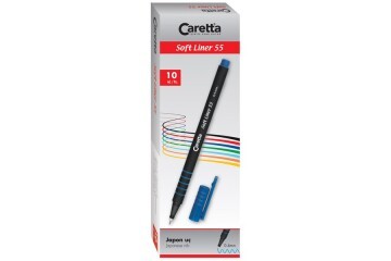 Caretta Softliner Keçeli Kalem 0.4 MM Yeşil 10 LU 55/04