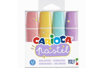 Carioca Fosforlu Kalem Pastel 4 LÜ 43167