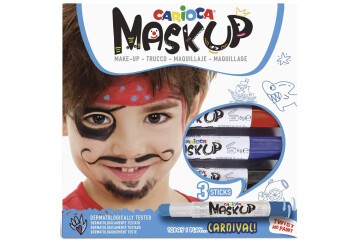 Carioca Yüz Boyası 6 GR 3 Renk Carnıval 43050