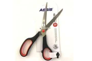 Cassa Makas Inoxy 24 CM (9,5 İnç) Siyah Kırmızı 5385