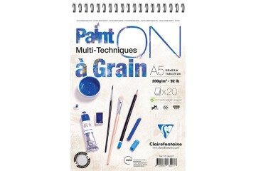 Claırefontaıne Paınt-on A Graın A5 CM Çizim Blok 200 GR 20 YP