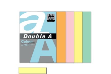 Double A Renkli Kağıt 100 LÜ A4 80 GR Pastel Cheese