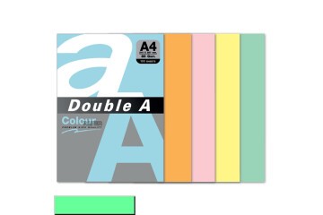 Double A Renkli Kağıt 100 LÜ A4 80 GR Pastel Lagoon