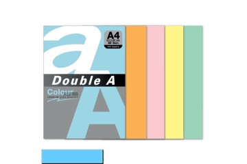 Double A Renkli Kağıt 100 LÜ A4 80 GR Pastel Okyanus Mavisi