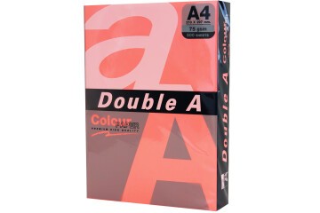 Double A Renkli Kağıt 500 LÜ A4 75 GR Fosforlu Punch