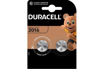 Duracell Lityum Düğme Pil 3 V 2 Lİ 2016