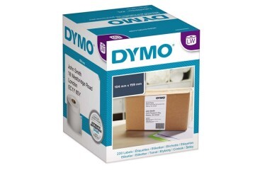 Dymo Ekstra Geniş Sevkiyat Etiketi 220 Etiket 104x159 MM LW 4XL