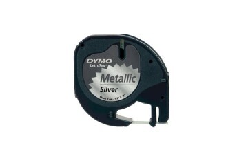 Dymo Letratag Şerit Metalik 12 MMx4 MT Gri 91208