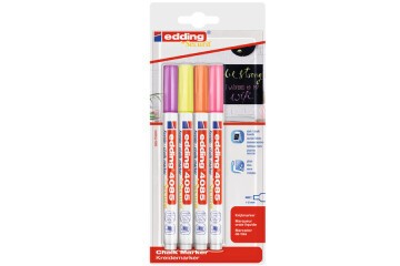 Edding Cam Kalemi 4 Lü Blister Fosforlu 4085