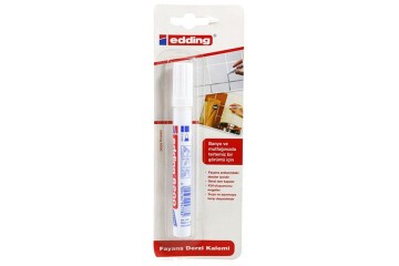 Edding Fayans Markörü Bulk Plastik Gövde Beyaz