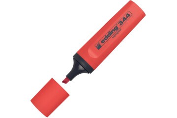 Edding Fosforlu Kalem Kırmızı 344