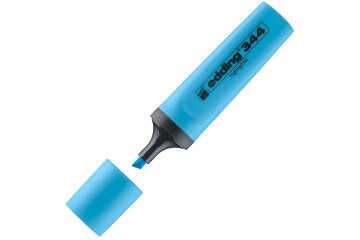 Edding Fosforlu Kalem Mavi 344