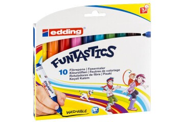 Edding Keçeli Kalem Kalın Funtastıcs 10 LU Set ED14K1099